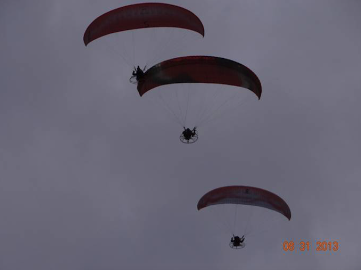 Hang glider. 2013 year. Photo by Karol Placha Hetman