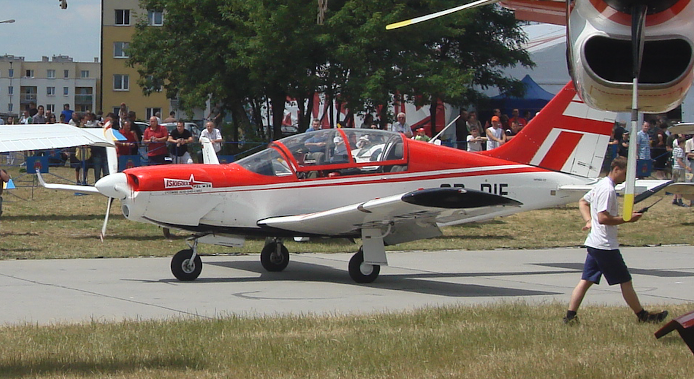 PZL M-26 Iskierka. 2008 rok. Zdjęcie Karol Placha Hetman