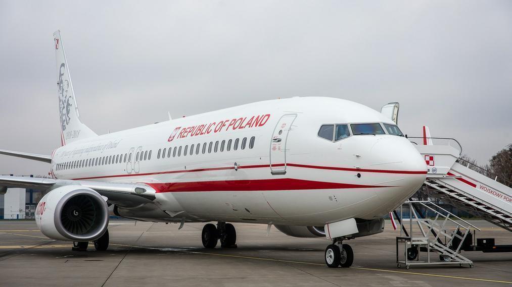 Boeing B.737-800 VIP. Okęcie, November 15, 2017. Photo of the Ministry of National Defense