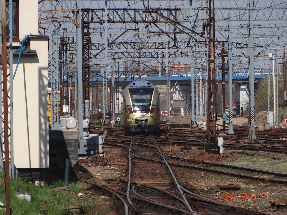 Papal Train EZT EN61-001, 14WE-07. 2021 year. Photo by Karol Placha Hetman