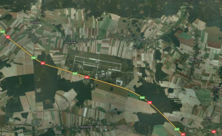 Krzywa airport. 2010 year. Photo of LAC