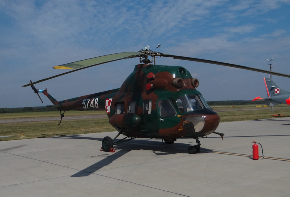 PZL Mi-2 nb 5748 of the Polish Army. 2017 year. Photo by Karol Placha Hetman