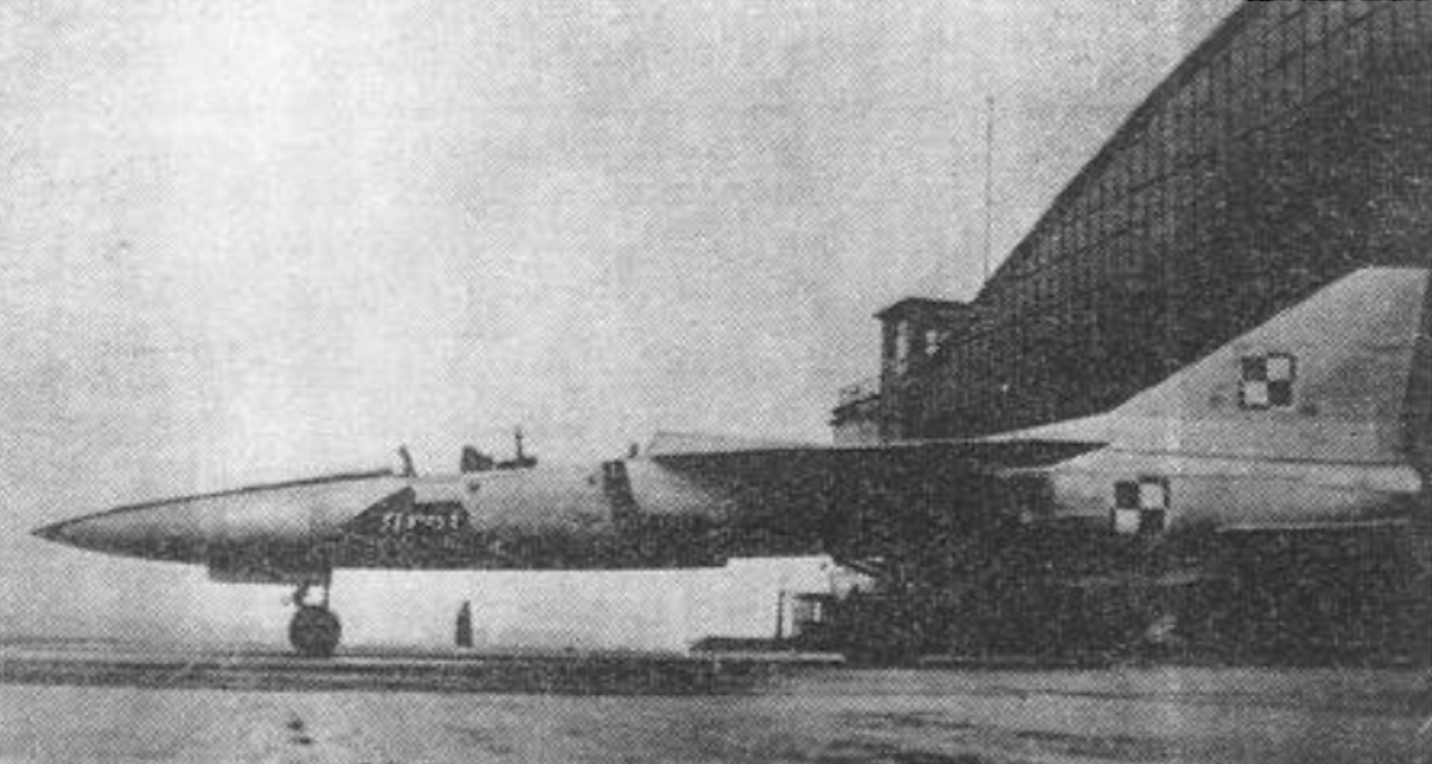 TS-16 Grot, makieta naturalnej wielkości. 1963 rok. Zdjęcie PZL Mielec