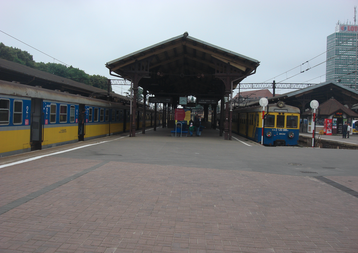 Gdańsk Central Railway Station. 2011 year. Photo by Karol Placha Hetman