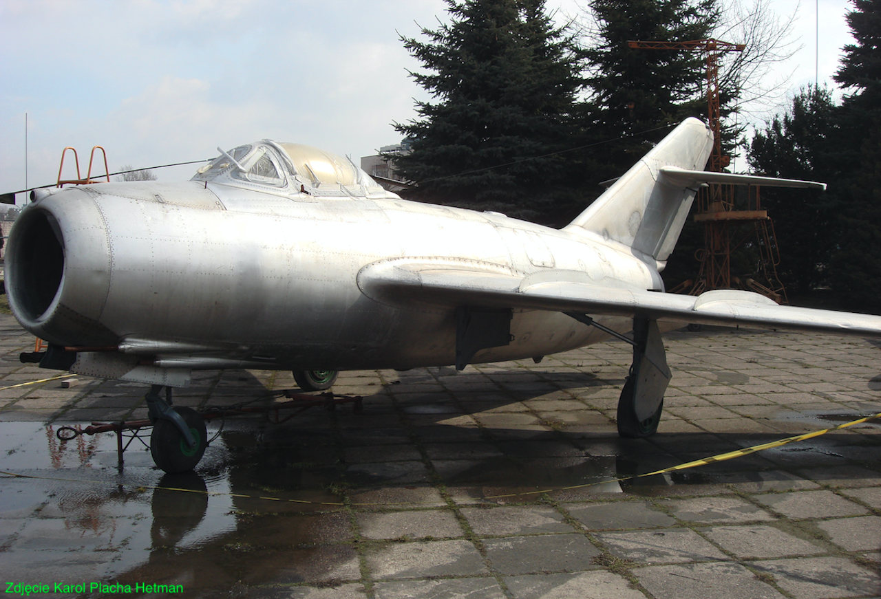 MiG-15. 2007 rok. Zdjęcie Karol Placha Hetman