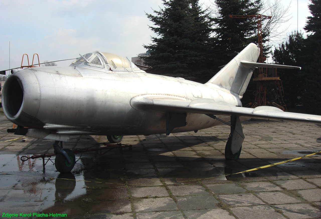 MiG-15. 2007 year. Photo by Karol Placha Hetman