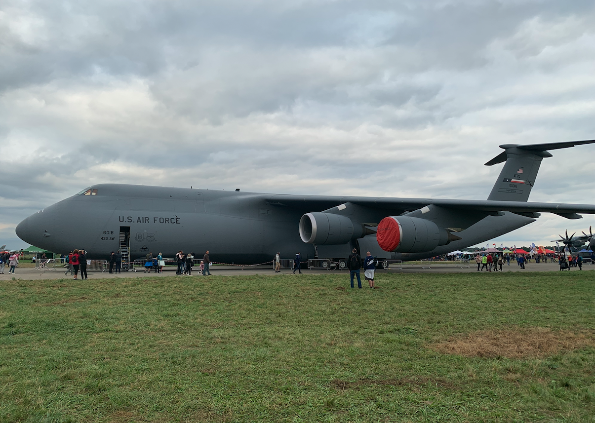 Lockheed C-5 Galaxy. 2021 rok. Zdjęcie Karol Placha Hetman