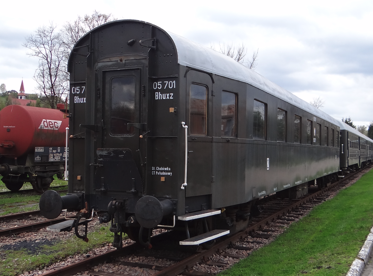 Passenger car No. 05 701 Bhuxz. 2021. Photo by Karol Placha Hetman