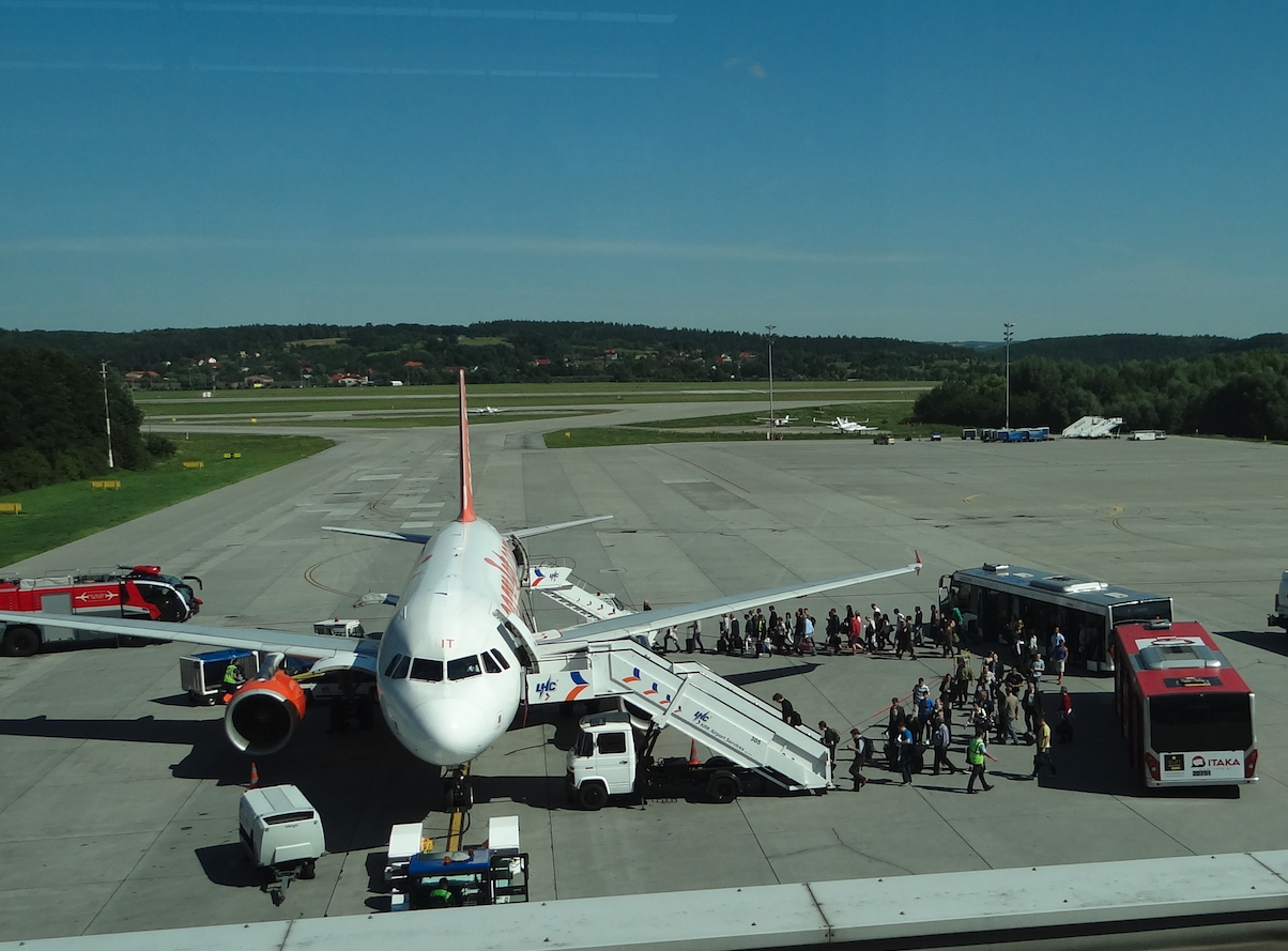 Airbus A 320 G-EZIT. 2012 rok. Zdjęcie Karol Placha Hetman