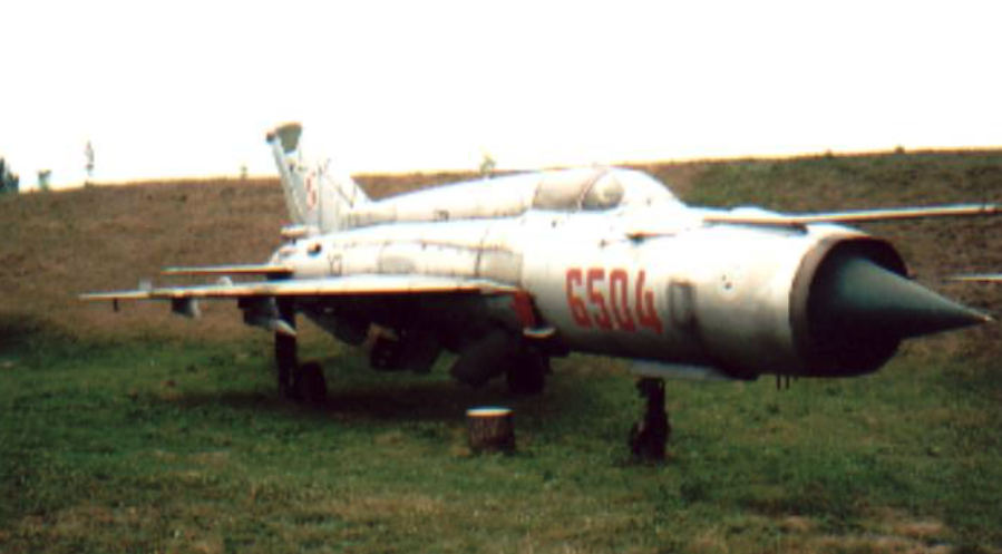 MiG-21 MF nb 6504. 2002 year. Photo by Karol Placha Hetman