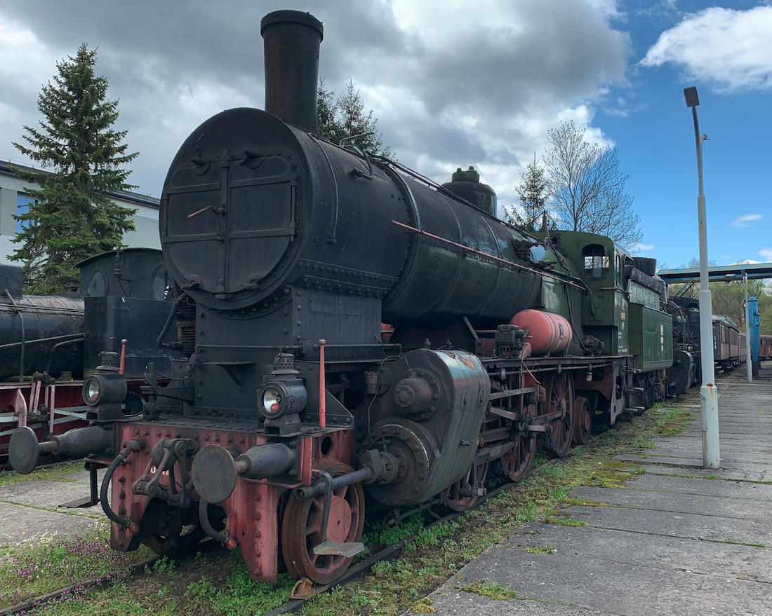 Ol12-7 steam locomotive. 2021. Photo by Karol Placha Hetman