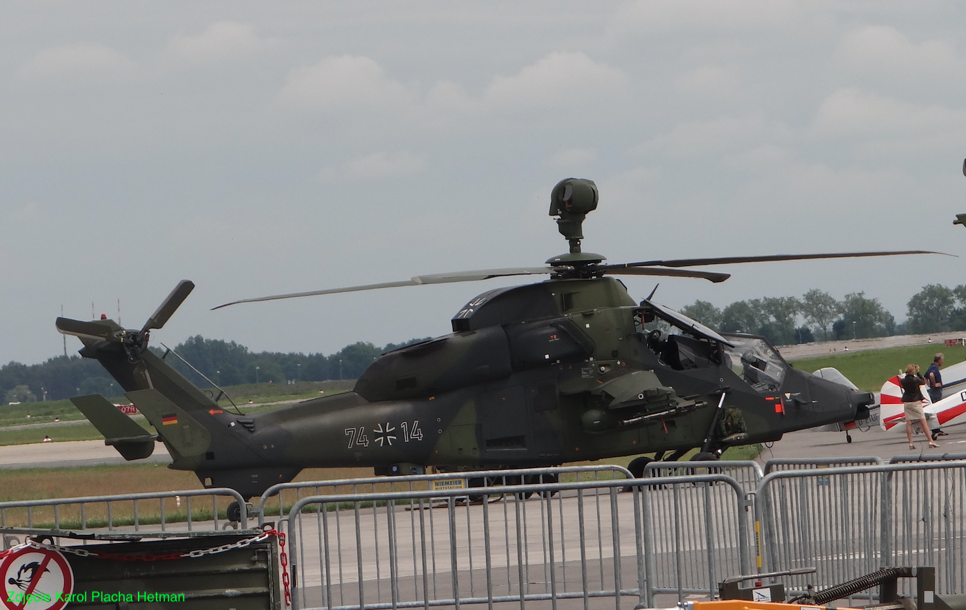 Eurocopter Tiger. 2014 rok. Zdjęcie Karol Placha Hetman