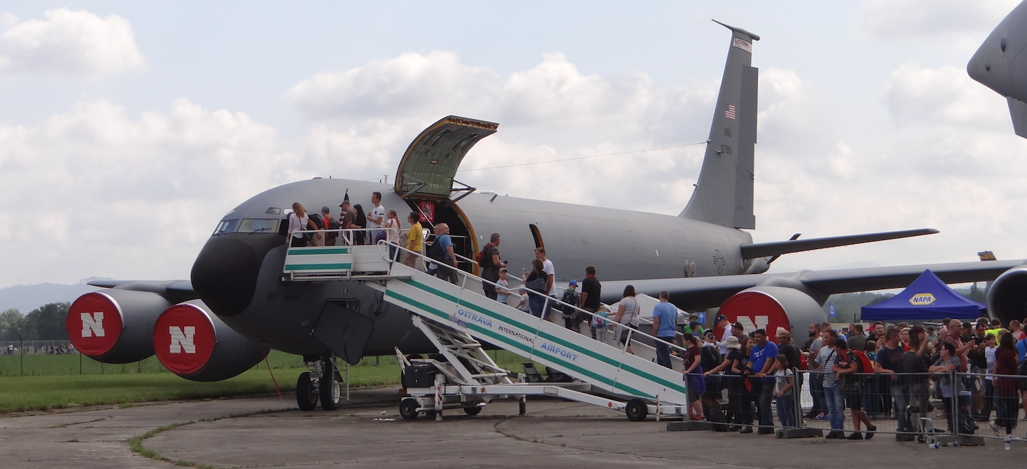 Boeing KC-135 R Stratotanker. 2018 rok. Zdjęcie Karol Placha Hetman