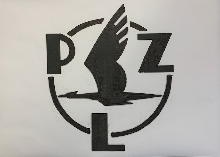 The first logo of PZL - Państwowe Zakłady Lotnicze