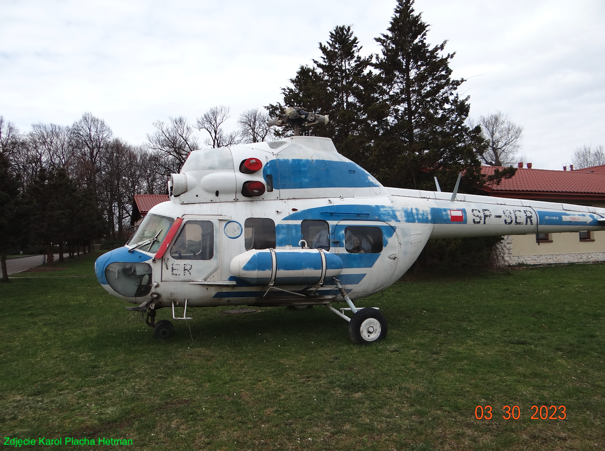 PZL Mi-2 SP-SER. 2023 rok. Zdjęcie Karol Placha Hetman