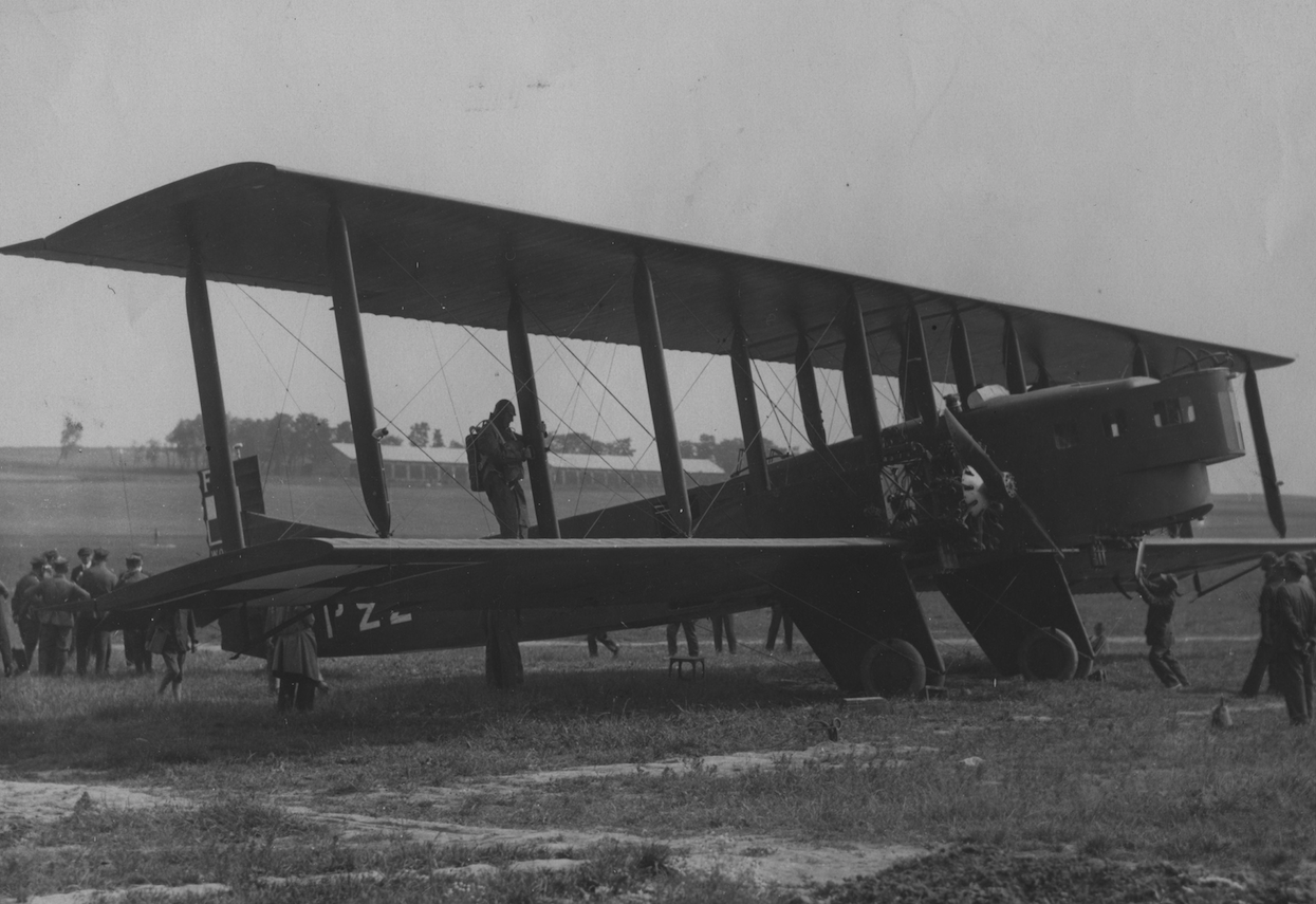 Polski Farman F.68 Goliath. Zdjęcie LAC