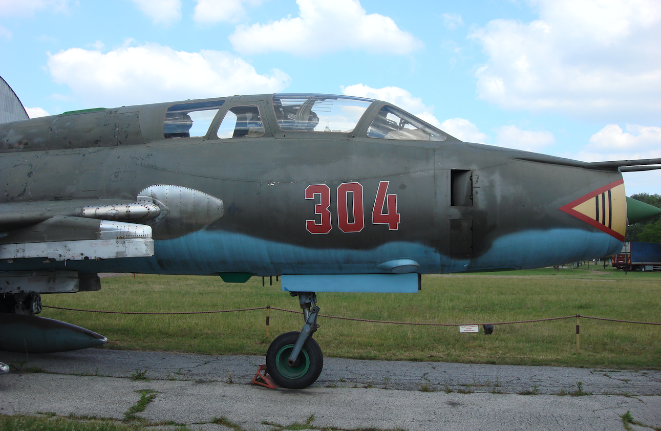 Su-22 UM3K nb 304. 2008 rok. Zdjęcie Karol Placha Hetman