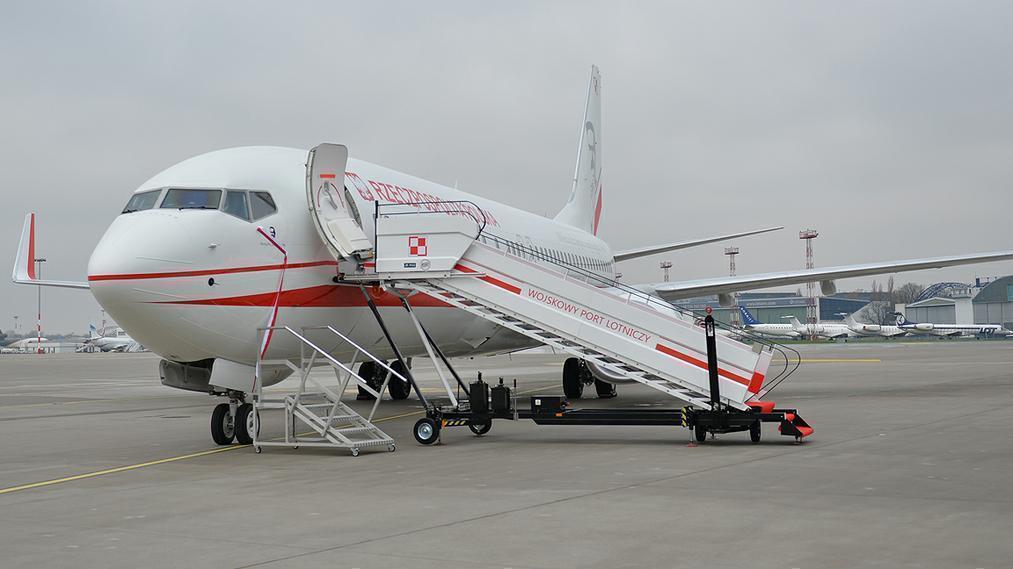 Boeing B.737-800 VIP. Okęcie, November 15, 2017. Photo of the Ministry of National Defense