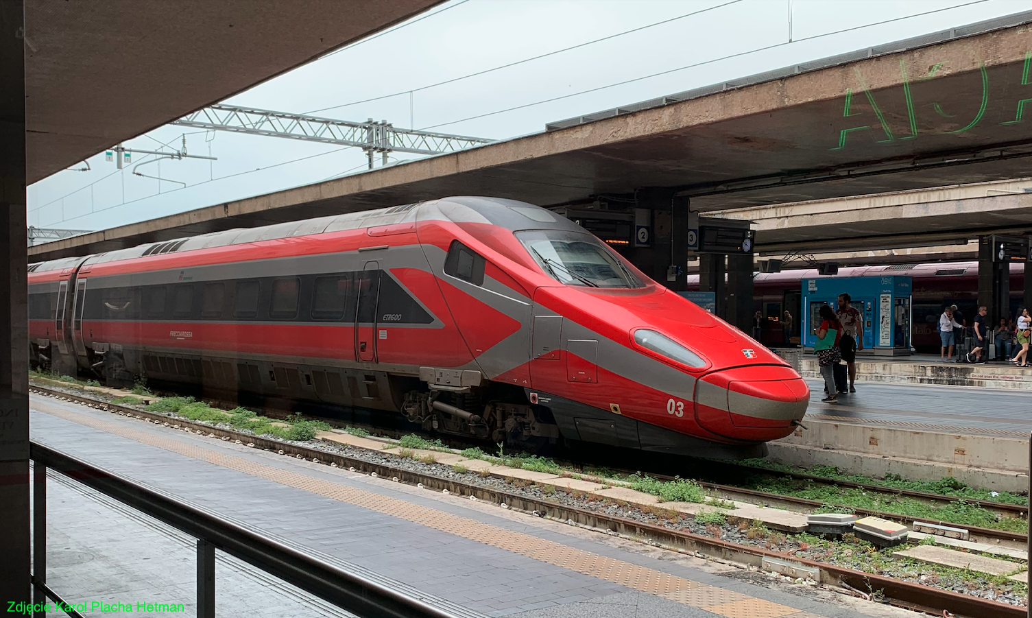 ETR 600 Pendolino. 2023 rok. Zdjęcie Karol Placha Hetman