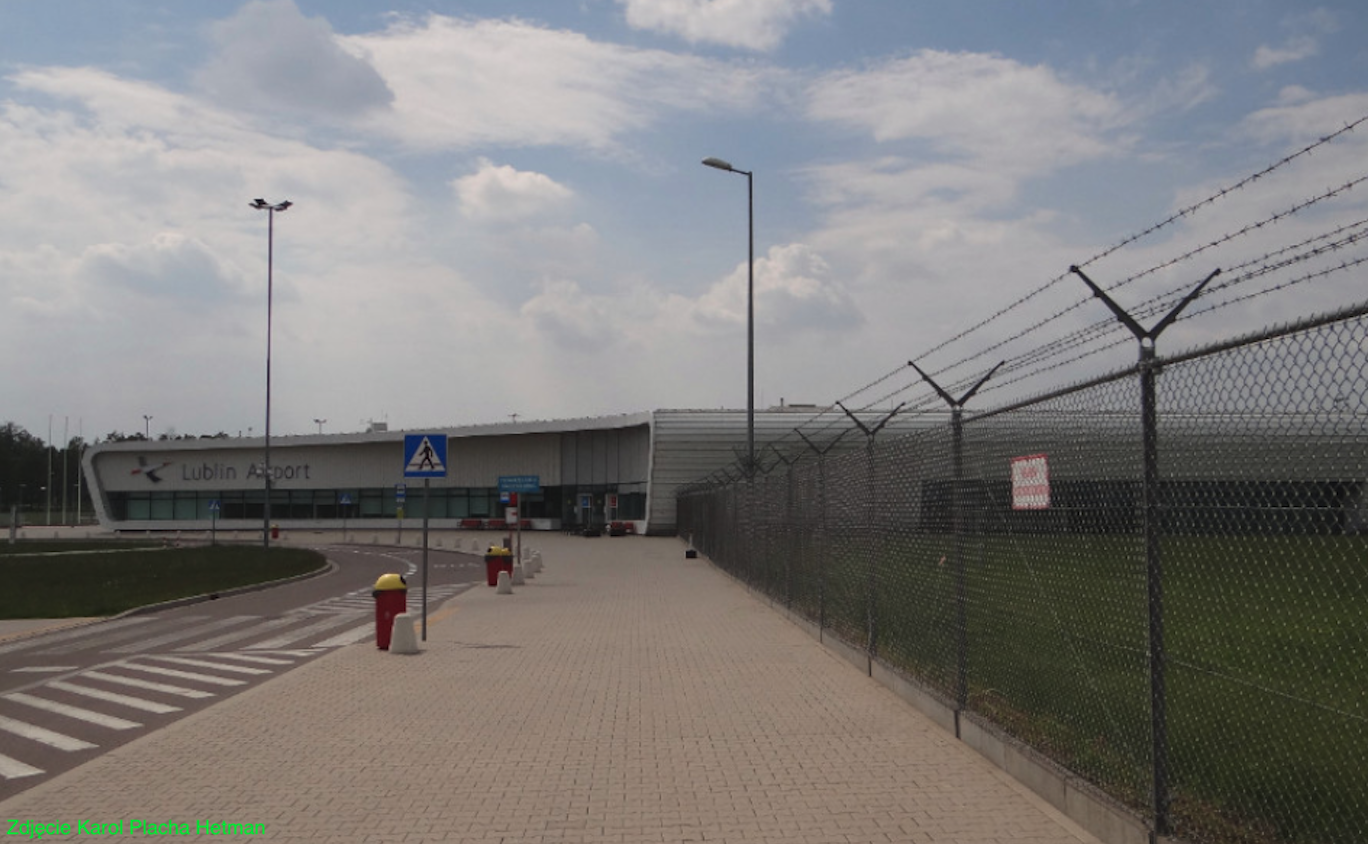 Lublin Airport. 2016 year. Photo by Karol Placha Hetman