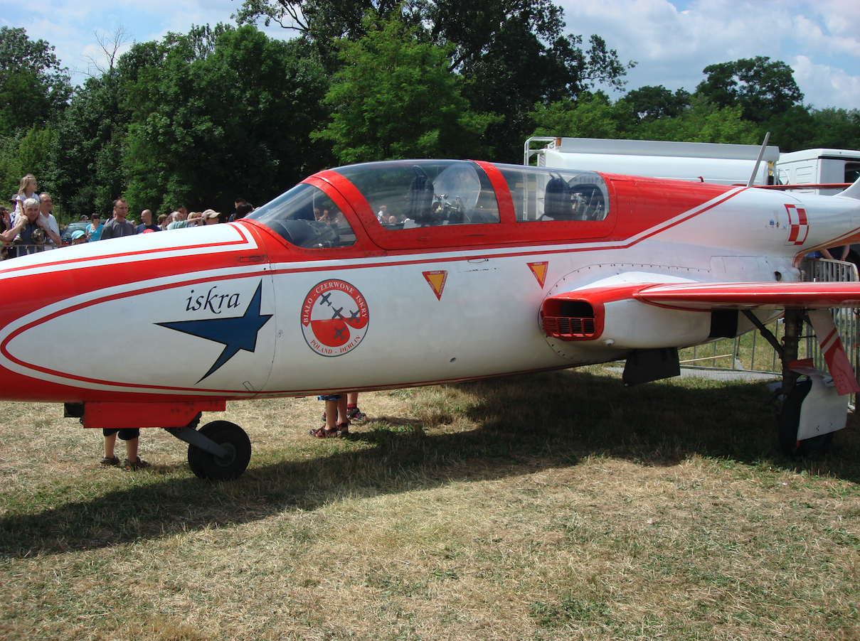 PZL TS-11 Iskra nb 1. 2008 rok. Zdjęcie Karol Placha Hetman