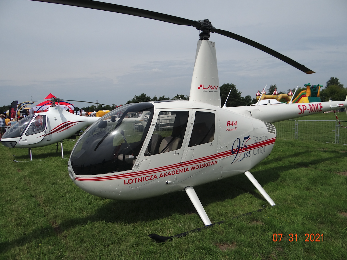 Robinson R44 rejestracja SP-MKE. 2021 rok. Zdjęcie Karol Placha Hetman