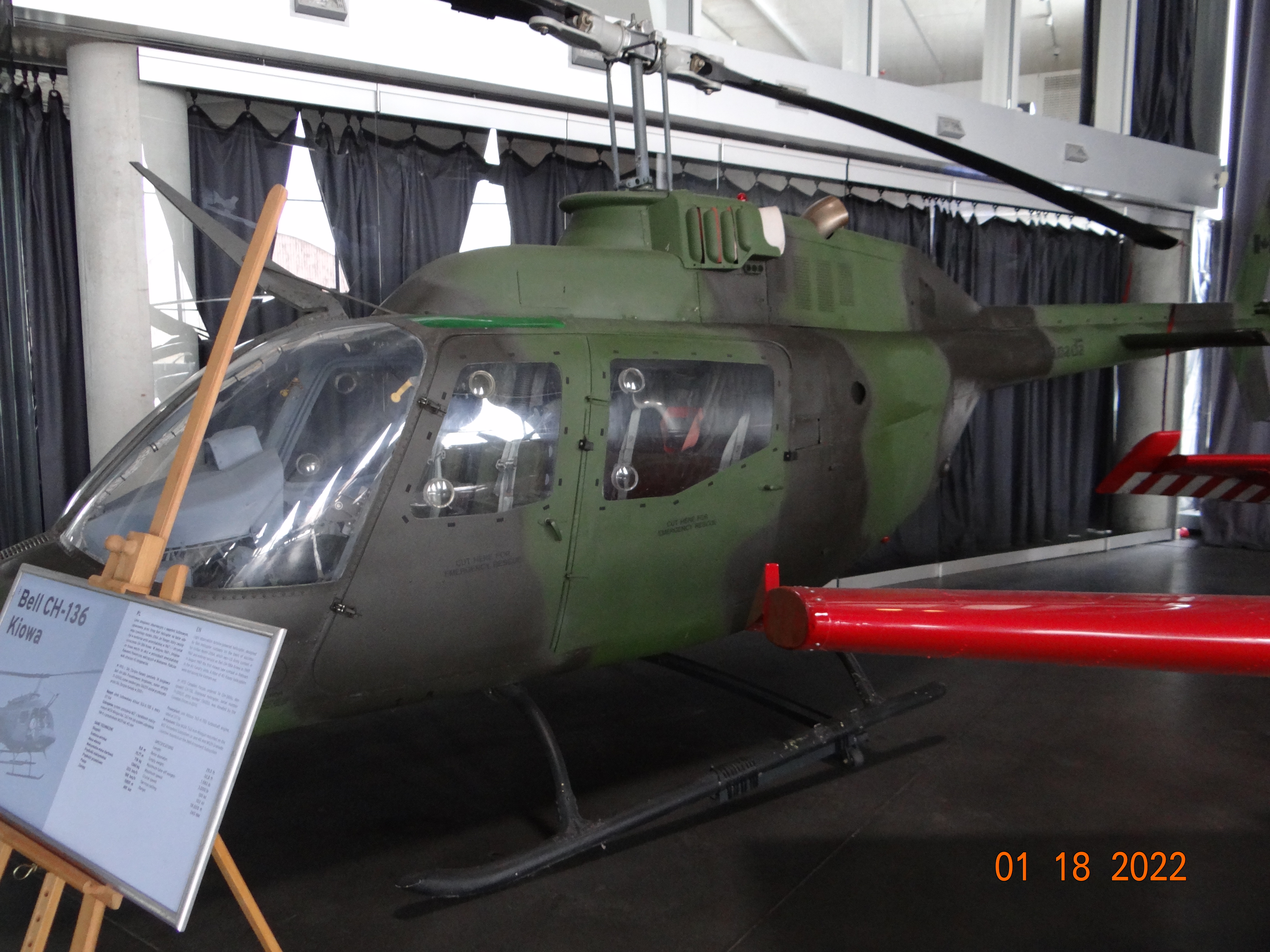 Bell CH-136 Kiowa. 2022 year. Photo by Karol Placha Hetman