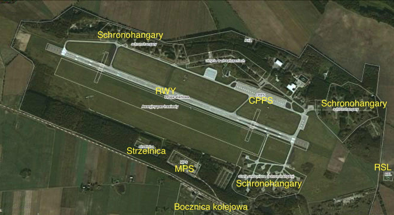 Świdwin airport. 2011. The work of Karol Placha Hetman