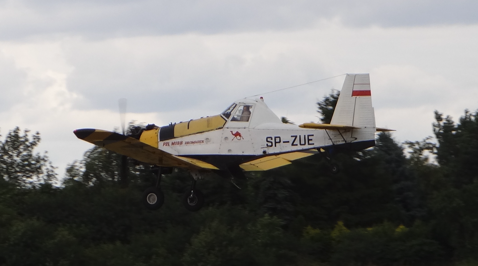 PZL M-18 B Dromader SP-ZUE. 2018 rok. Zdjęcie Karol Placha Hetman