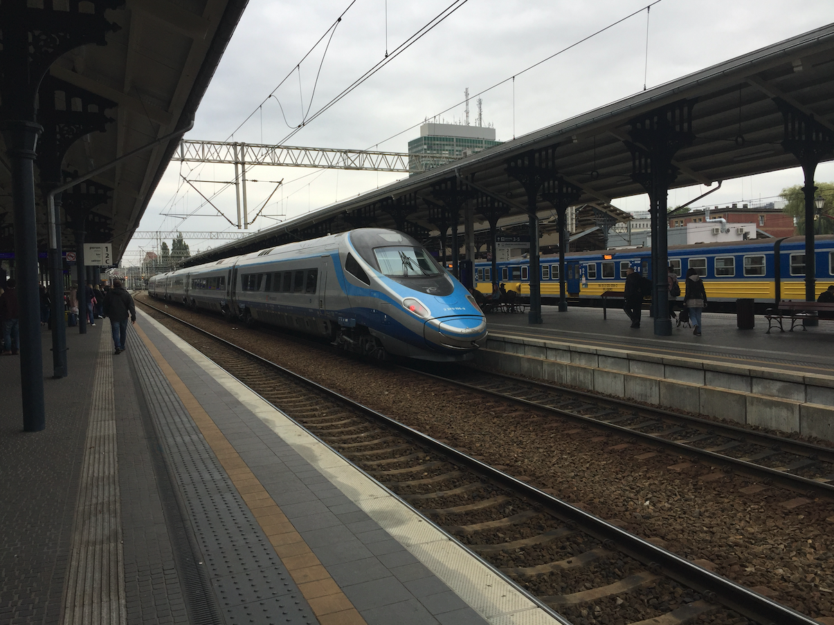 Gdańsk Central Railway Station. 2020 year. Photo by Karol Placha Hetman