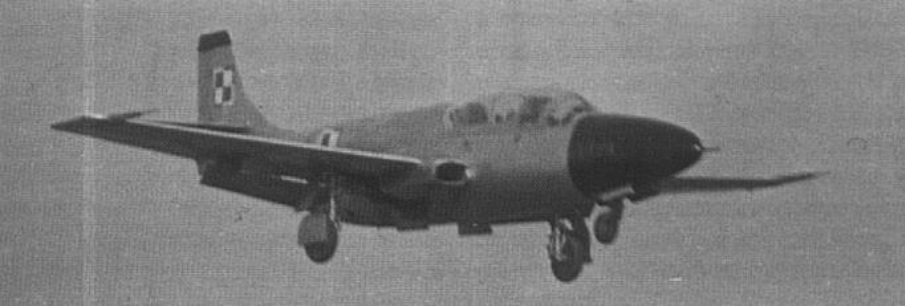 TS-11-02 podczas pierwszego lotu. 1960 rok. Zdjęcie LAC