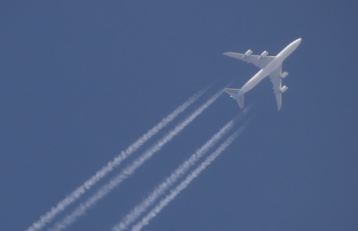 Boeing B-747. 2019 year. Photo by Karol Placha Hetman