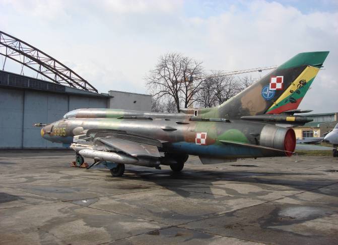 Su-22 M 4 K nb 3305. 2009 rok. Zdjęcie Karol Placha Hetman