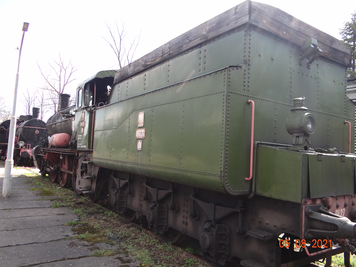 Tender type 16C11-7 with the Ol12-7 locomotive. 2021. Photo by Karol Placha Hetman