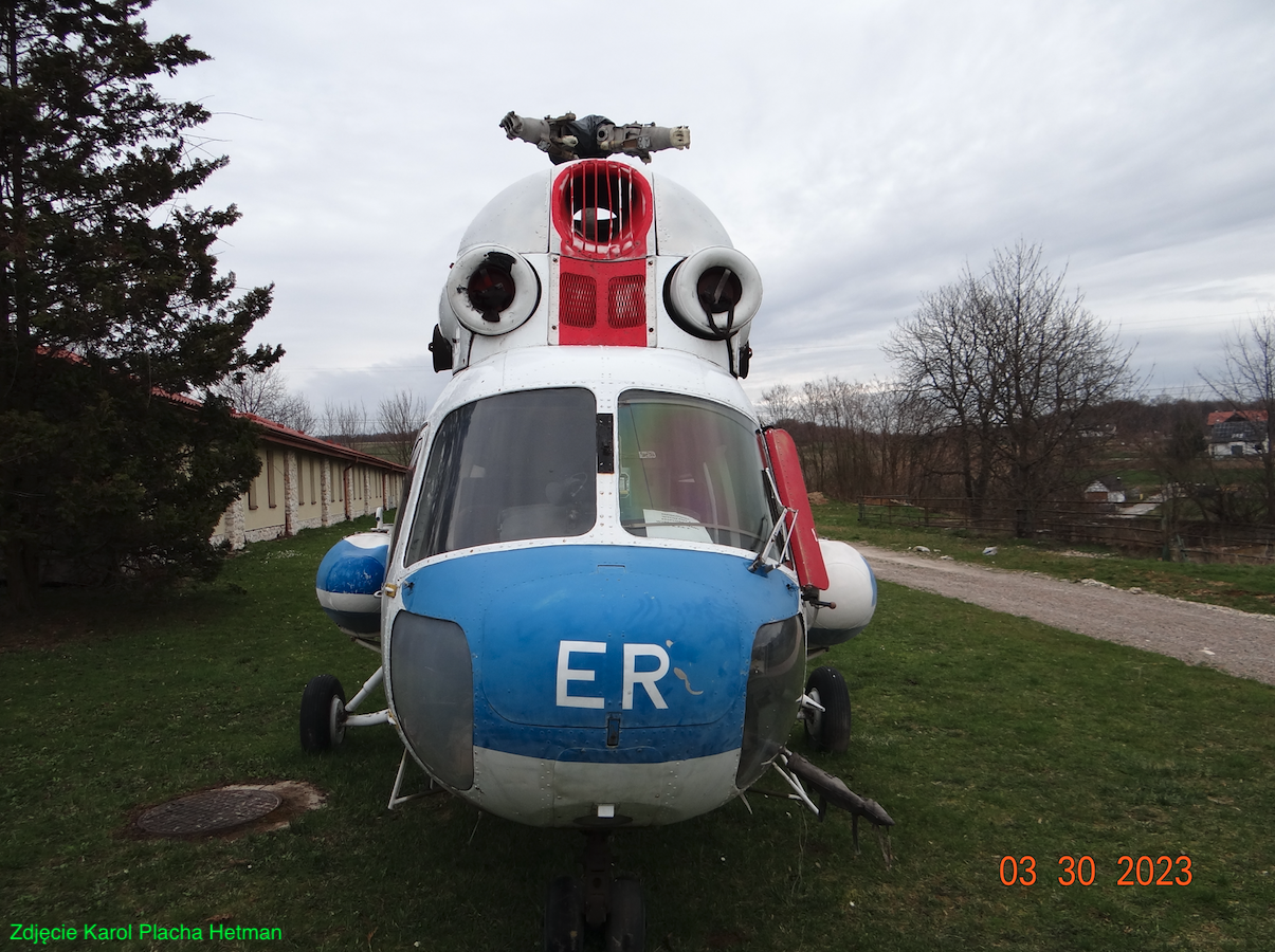 PZL Mi-2 SP-SER. 2023 rok. Zdjęcie Karol Placha Hetman