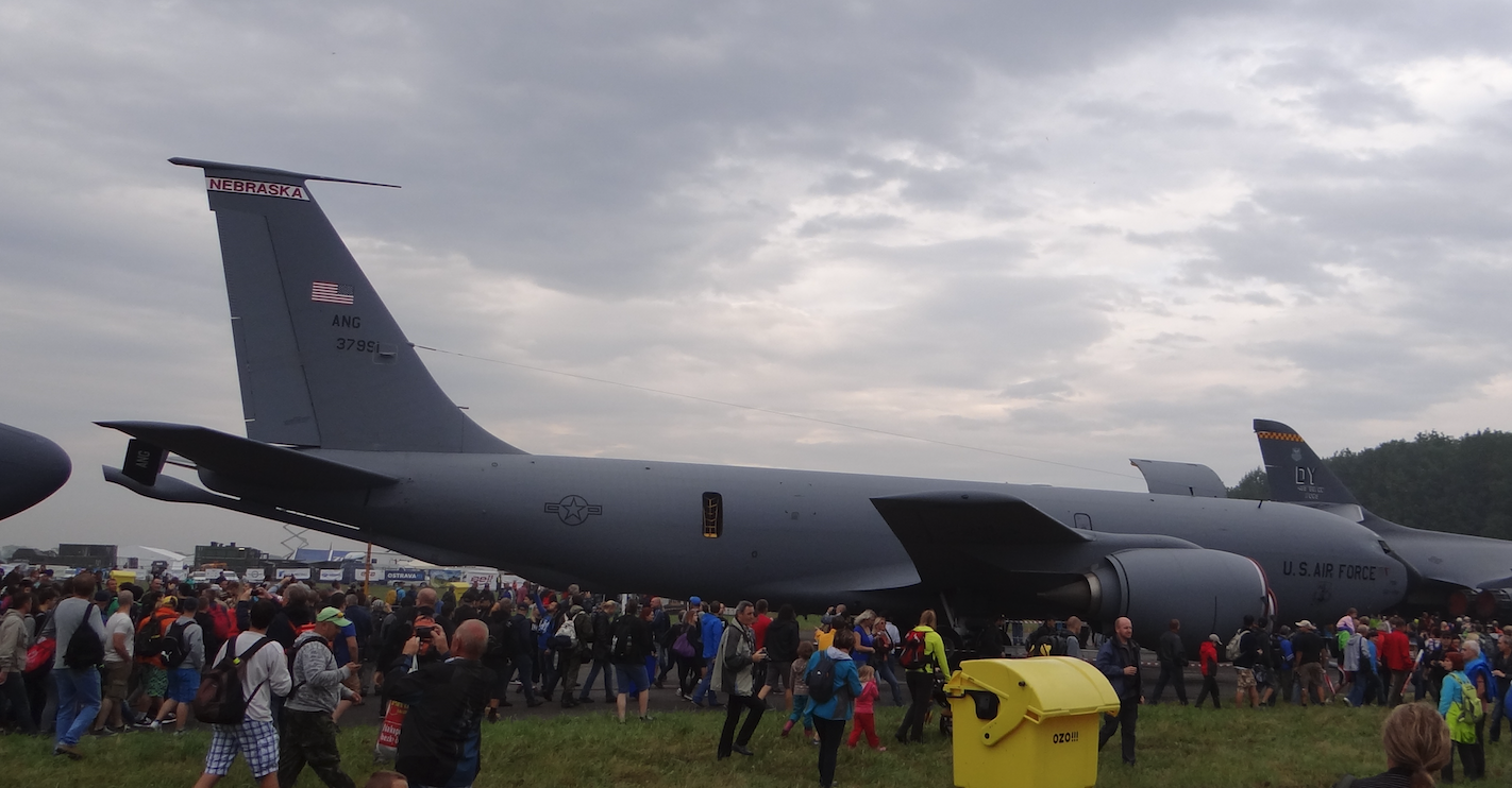 Boeing KC-135 R Stratotanker. 2016 rok. Zdjęcie Karol Placha Hetman