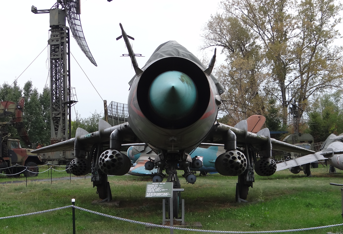 Suchoj Su-20 nb 6131. Warszawa 2012 rok. Zdjęcie Karol Placha Hetman