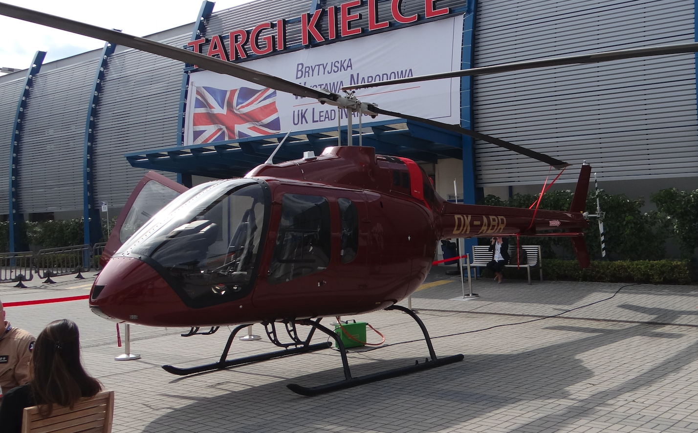 Bell 505 Jet Ranger X. 2020 rok. Zdjęcie Karol Placha Hetman