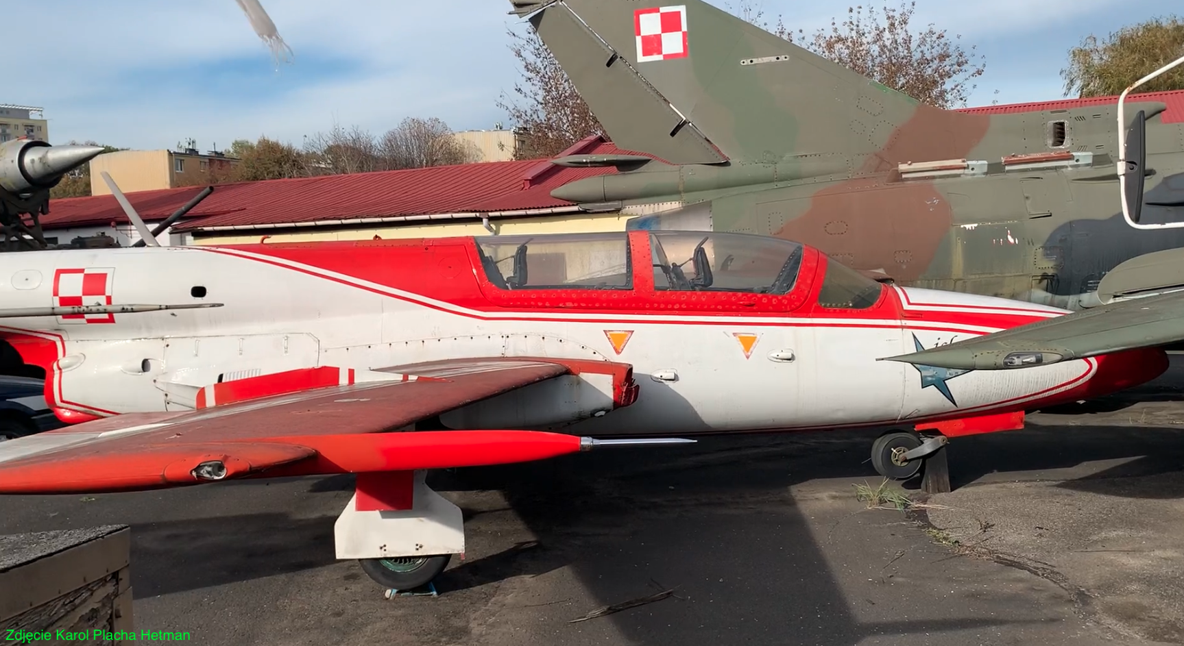 PZL TS-11 Iskra nb 4. 2023 rok. Zdjęcie Karol Placha Hetman