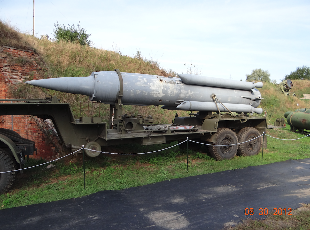 3M8 missile, 2K11 Krug system. 2012 year. Photo by Karol Placha Hetman