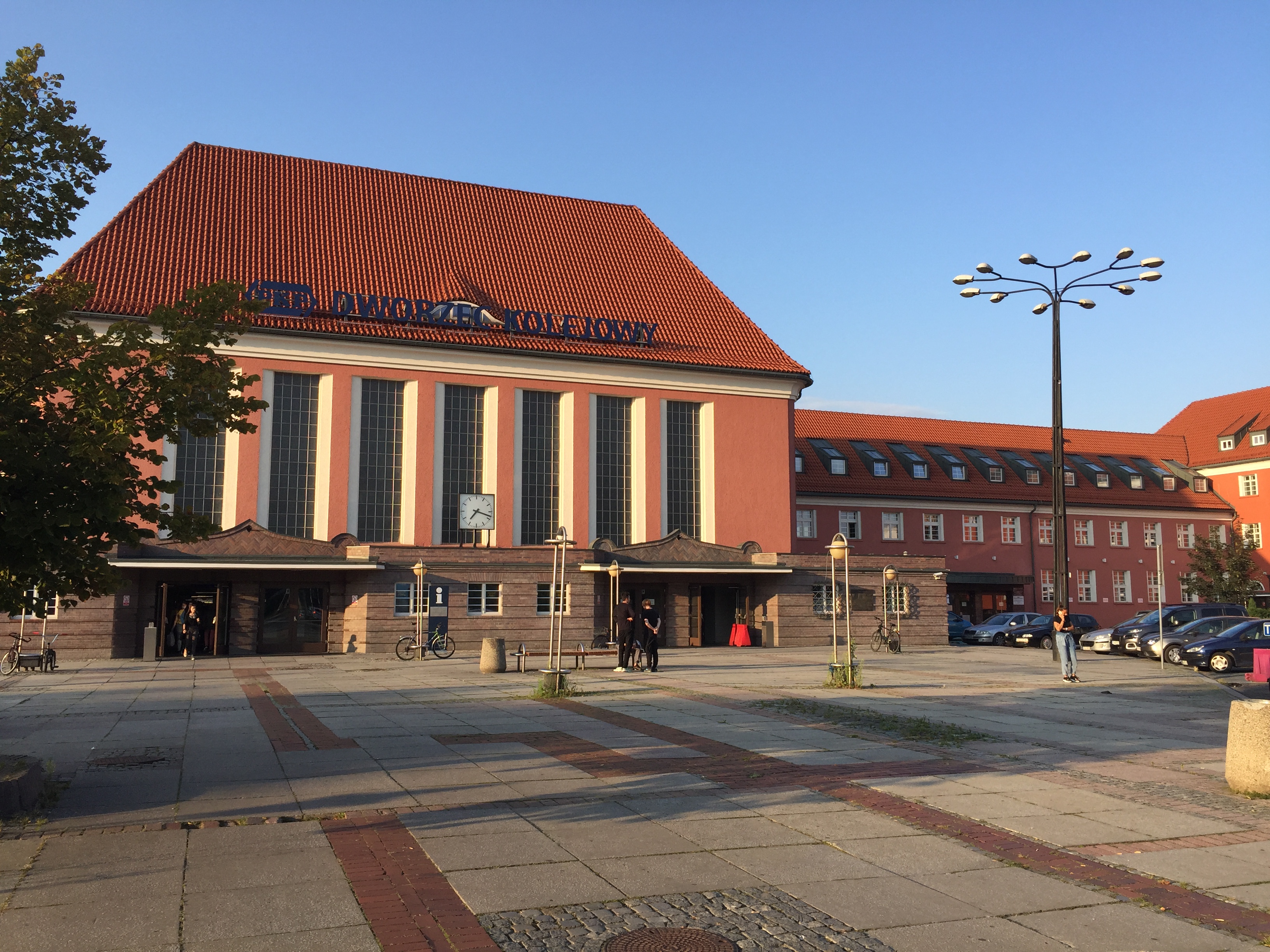 Railway station in Gliwice from 1925. 2020 year. Photo by Karol Placha Hetman
