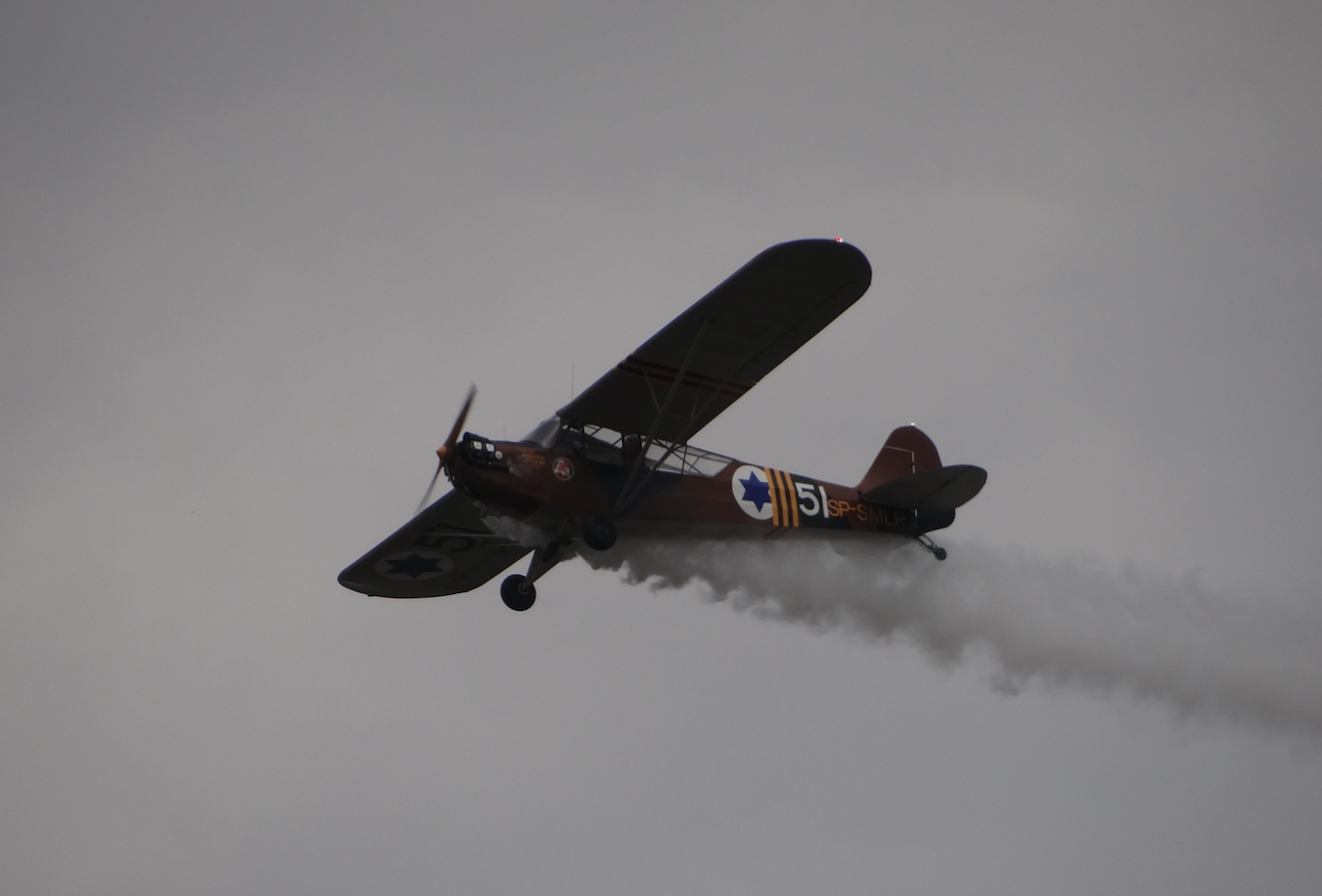 Piper L-4 Cub. 2022 rok. Zdjęcie Karol Placha Hetman