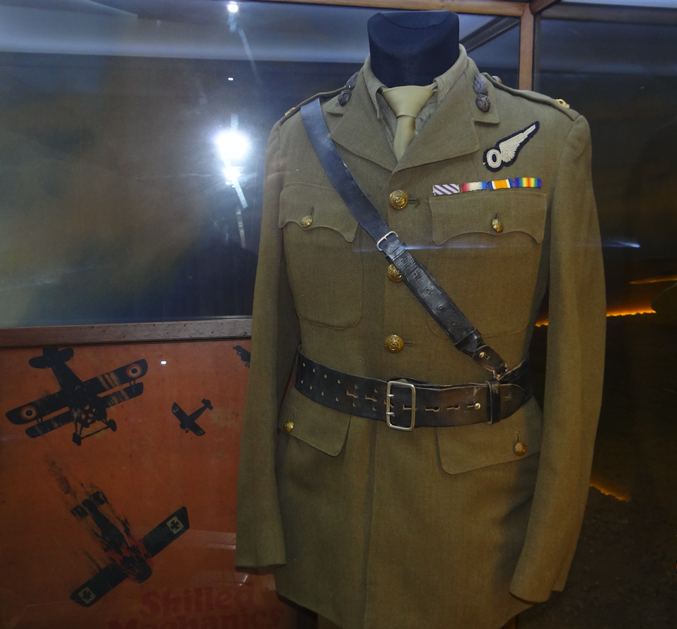 Souvenirs of the Sopwith F.1 Camel pilot. Polish Aviation Museum. 2017. Photo by Karol Placha Hetman