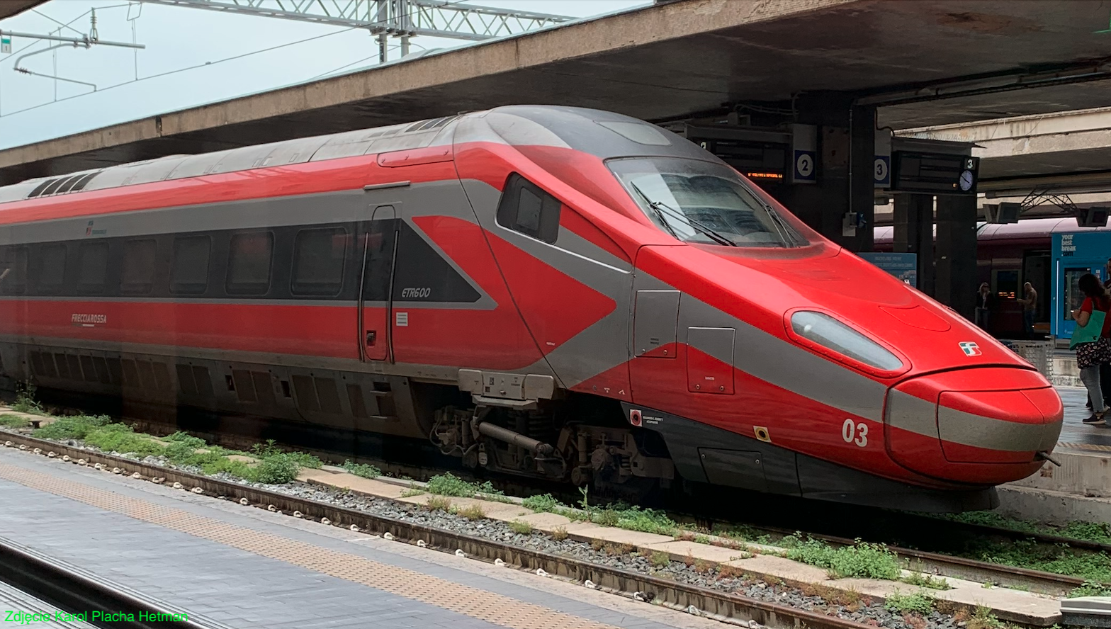 ETR 600 Pendolino. 2023 rok. Zdjęcie Karol Placha Hetman