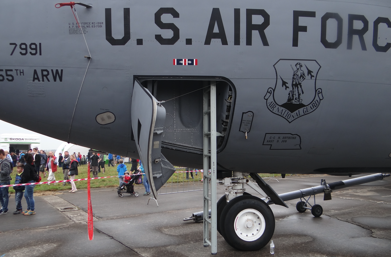 Boeing KC-135 R Stratotanker. 2016 rok. Zdjęcie Karol Placha Hetman