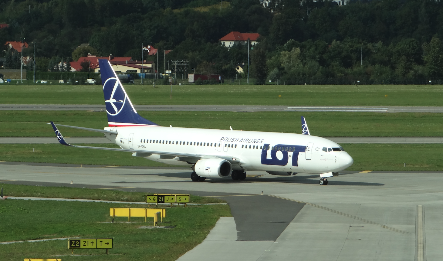 Boeing B-737-800, SP-LWA. 2019 year. Photo by Karol Placha Hetman