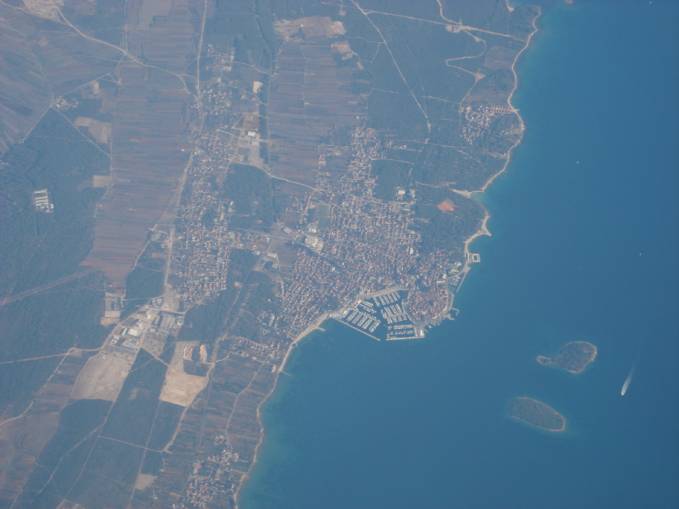Biograd na moru koło Zadaru. Chorwacja. Godzina 15.51.32. 2011 rok. Zdjęcie Karol Placha Hetman