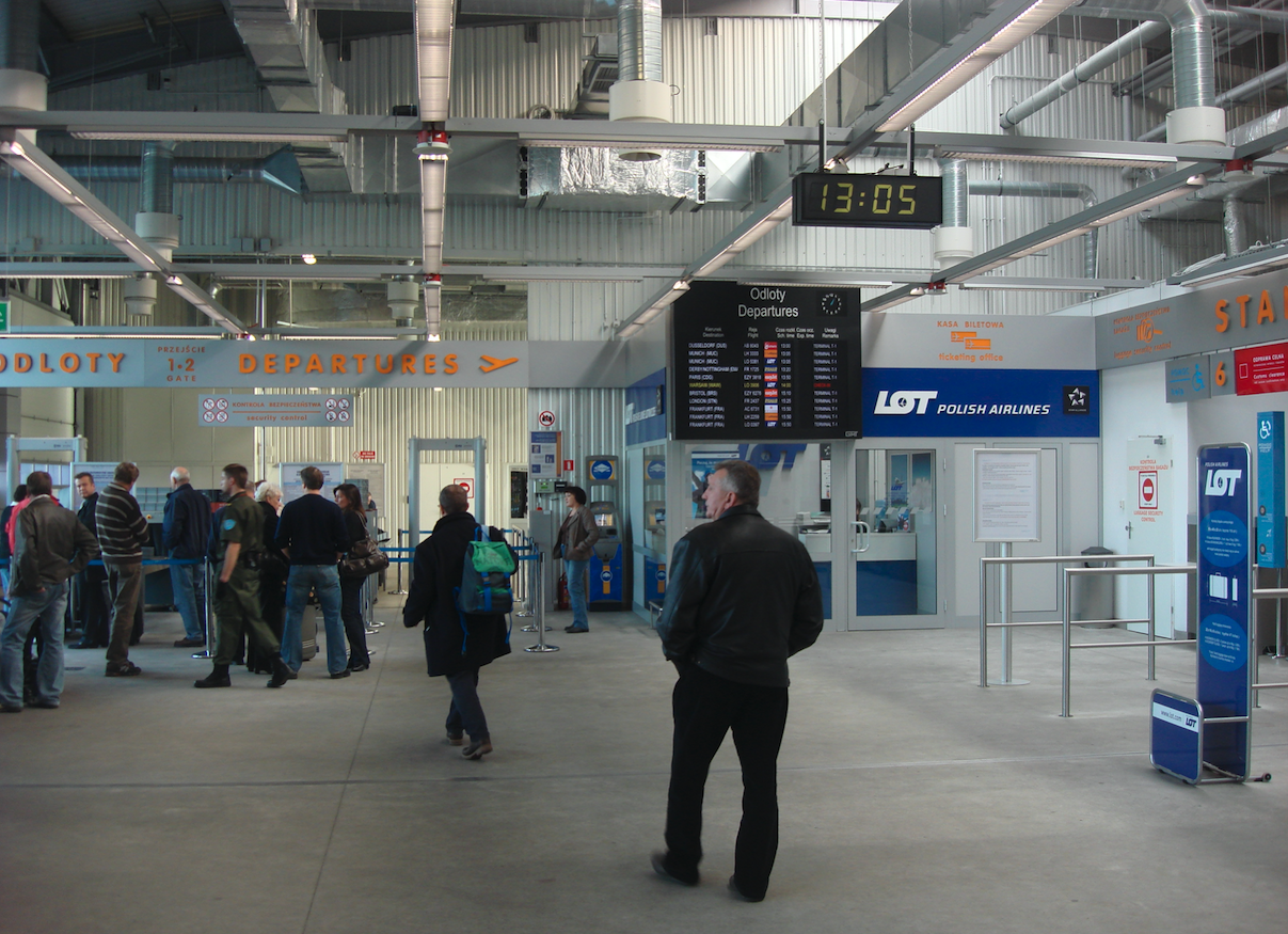 Domestic Terminal. 2009 year. Photo by Karol Placha Hetman