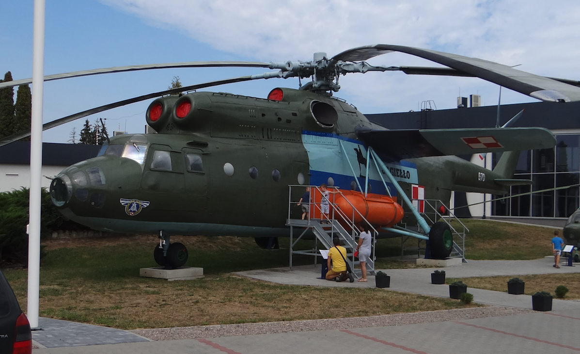 Mil Mi-6 A nb 670 (SP-ITB). 2017 rok. Zdjęcie Karol Placha Hetman