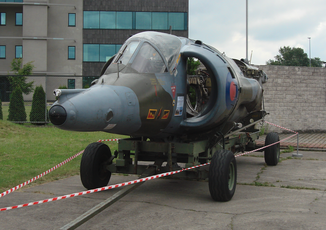 Harrier GR Mk.3 nb XW919. 2010 rok. Zdjęcie Karol Placha Hetman